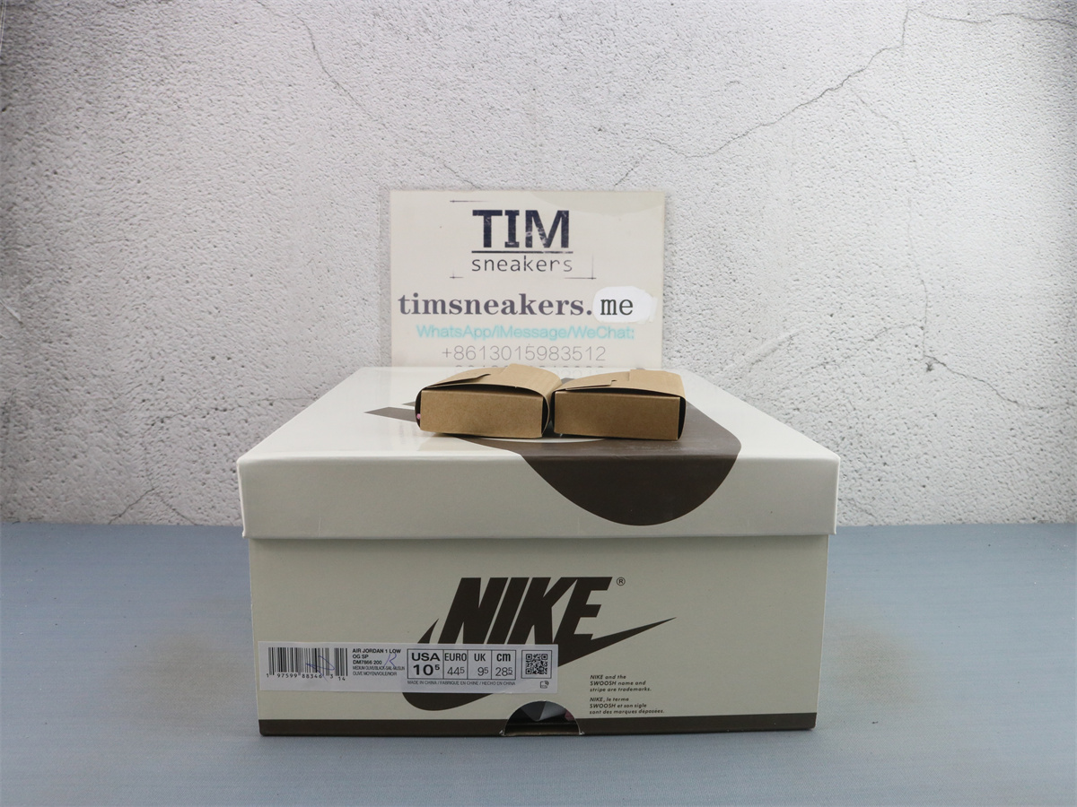 LJR Batch Travis Scott x Air Jordan 1 Low OG Medium Olive DM7866-200